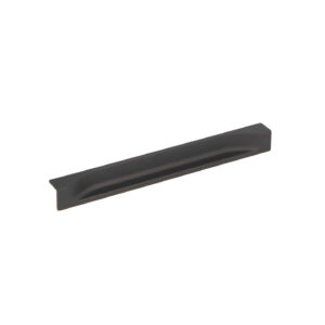 Poignée encastrées en zamac Entraxe 128mm Vernis noir mat – Zamak