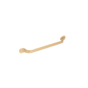 Poignée pour meubles en zamac Entraxe 160mm Alucover laiton – Jaune / doré, Zamak