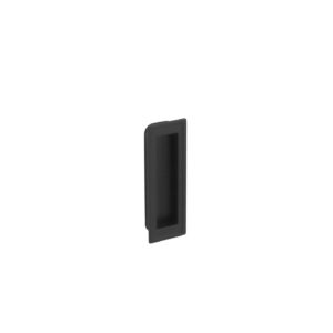 Poignée encastrée en zamac Entraxe 96mm Vernis noir mat – Zamak
