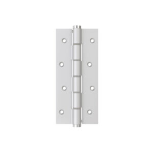 Charnière simple action à ressort, 180X40 mm, en aluminium anodisée argent, pour porte de 40 mm – Gris / argent