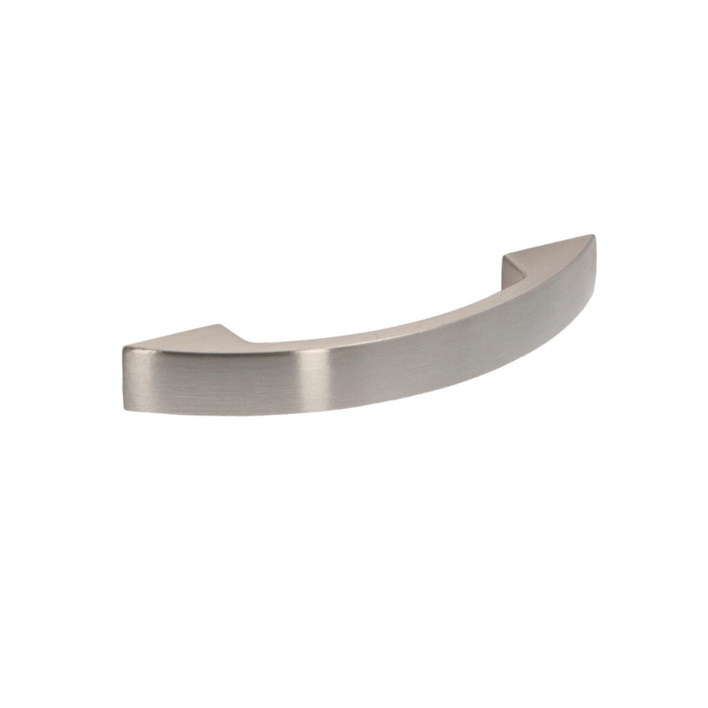 Poignée pour meubles en zamac Entraxe 64mm Nichel satiné - Gris / argent, Zamak