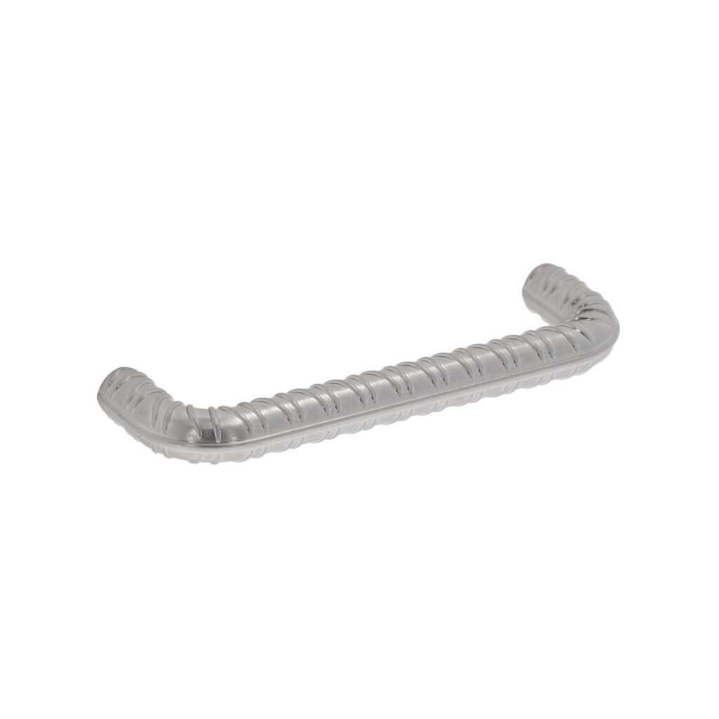 Poignée pour meubles en zamac Entraxe 96mm Nickel millésimé - Gris / argent, Zamak