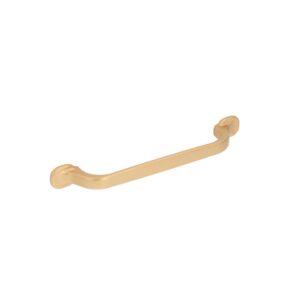 Poignée pour meubles en zamac Entraxe 128mm Alucover laiton – Jaune / doré, Zamak
