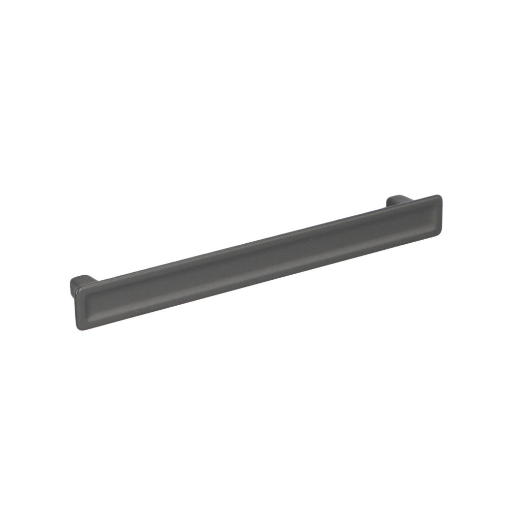Poignée pour meubles en zamac Entraxe 160mm Alucover graphite - Anthracite, Zamak