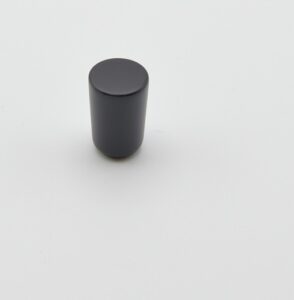 Bouton de meuble en zamac D 15 mm NOIR MAT – Zamak