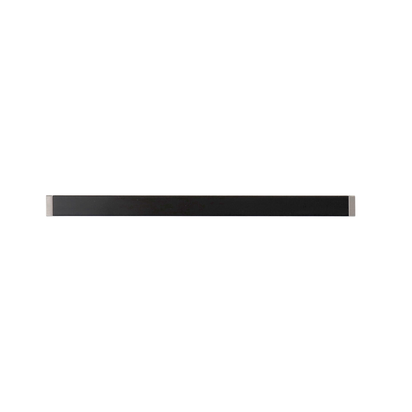 Poignée pour meubles en Aluminium et zamac Entraxe 160mm Nichel satiné - Gris / argent, Zamak - imagine 3