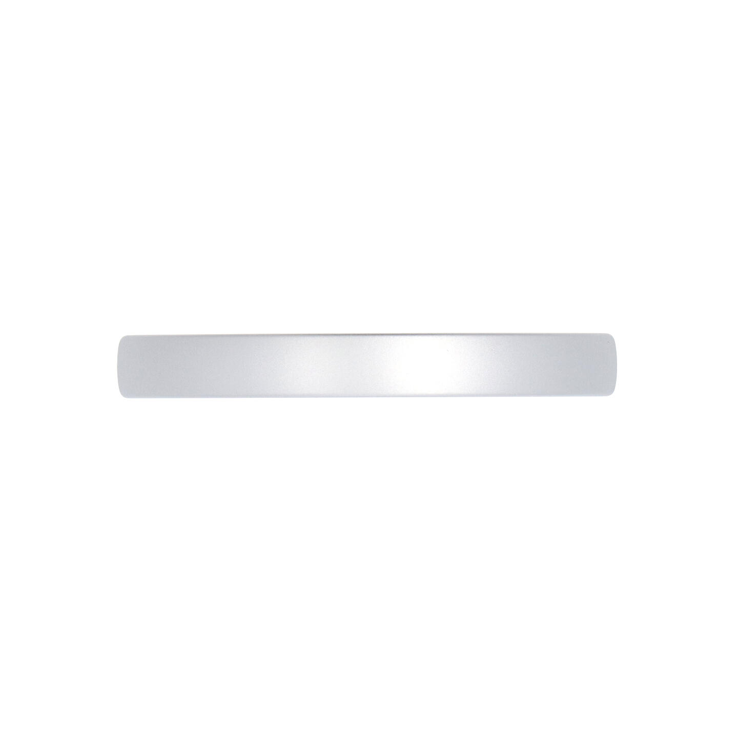 Poignée pour meubles en zamac Entraxe 64mm Aluminium mat verni - Gris / argent, Zamak - imagine 3