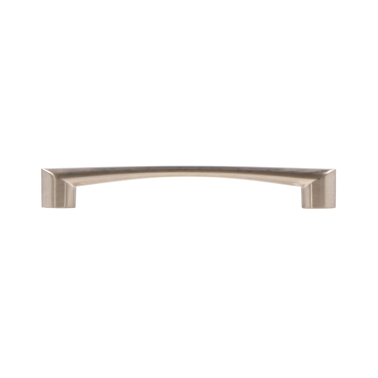 Poignée pour meubles en zamac Entraxe 160mm Nichel satiné - Gris / argent, Zamak - Image 2
