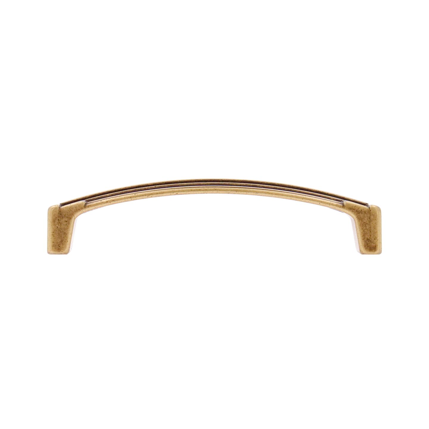 Poignée pour meubles en zamac Entraxe 96mm Florence antique - Marron, Zamak - imagine 2