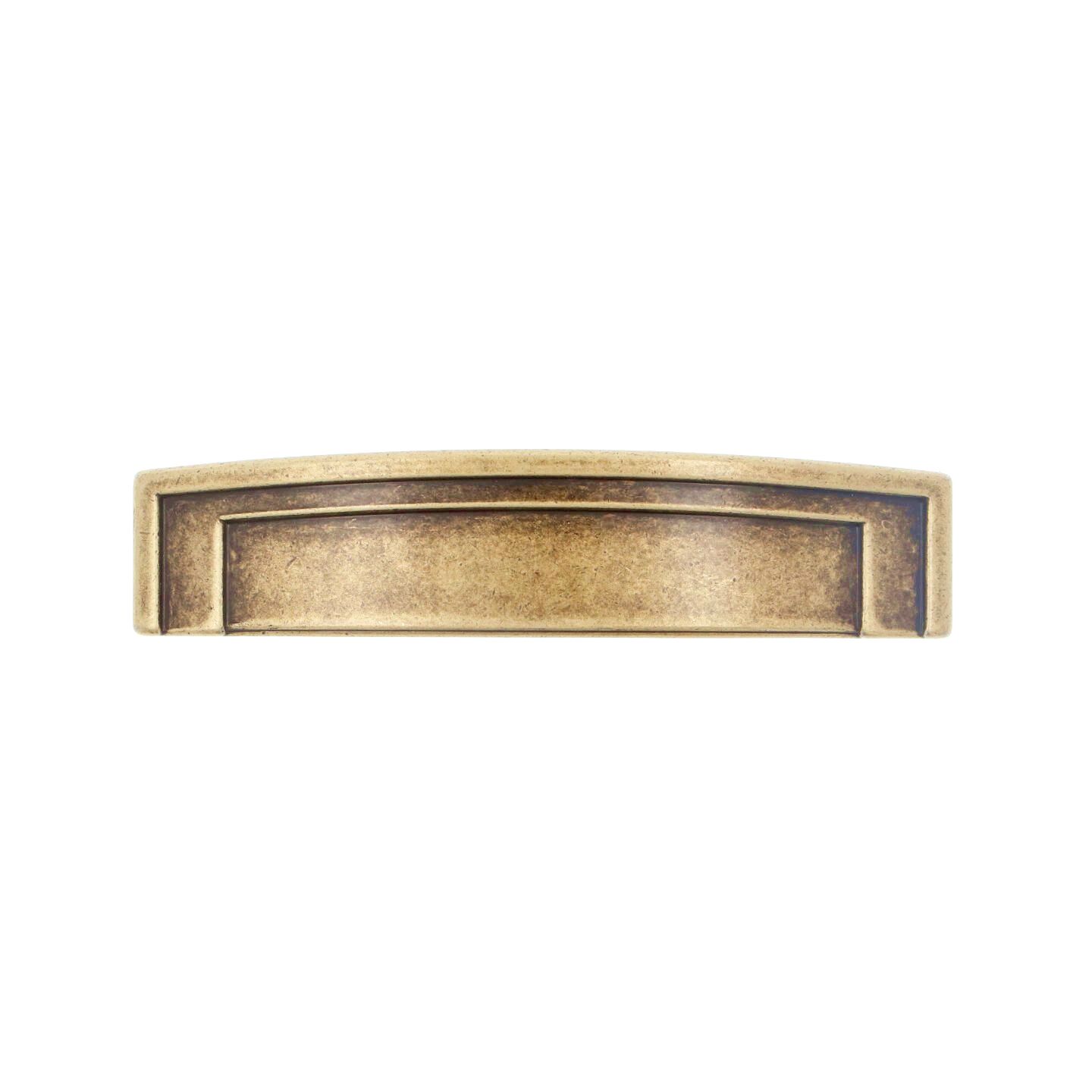 Poignée pour meubles en zamac Entraxe 96mm Florence antique - Marron, Zamak - imagine 3