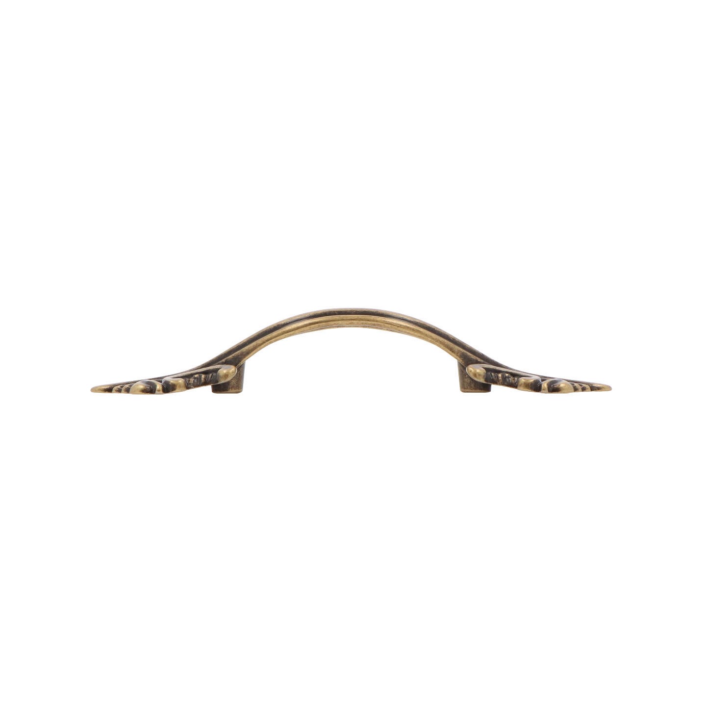 Poignée pour meubles en zamac Entraxe 64mm Florence antique - Marron, Zamak - imagine 2