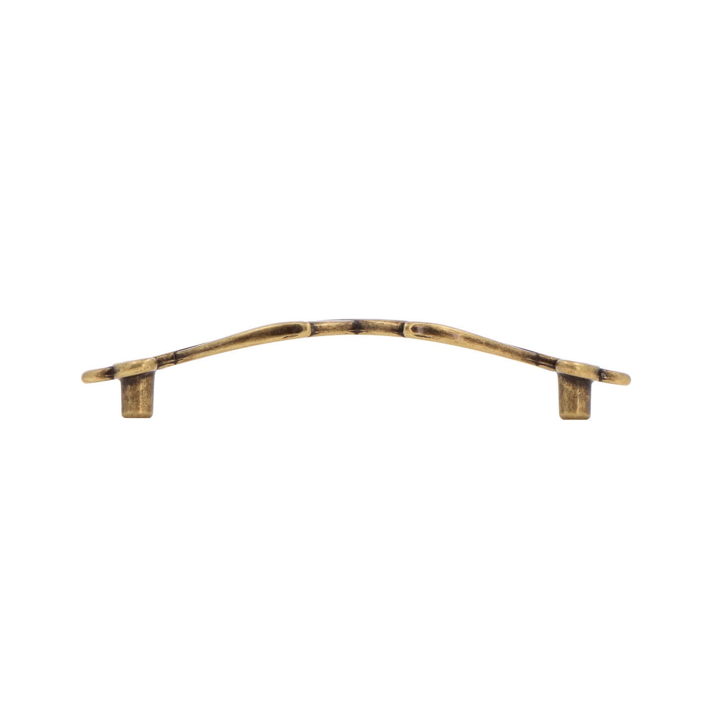 Poignée pour meubles en zamac Entraxe 96mm Florence antique - Marron, Zamak - imagine 3