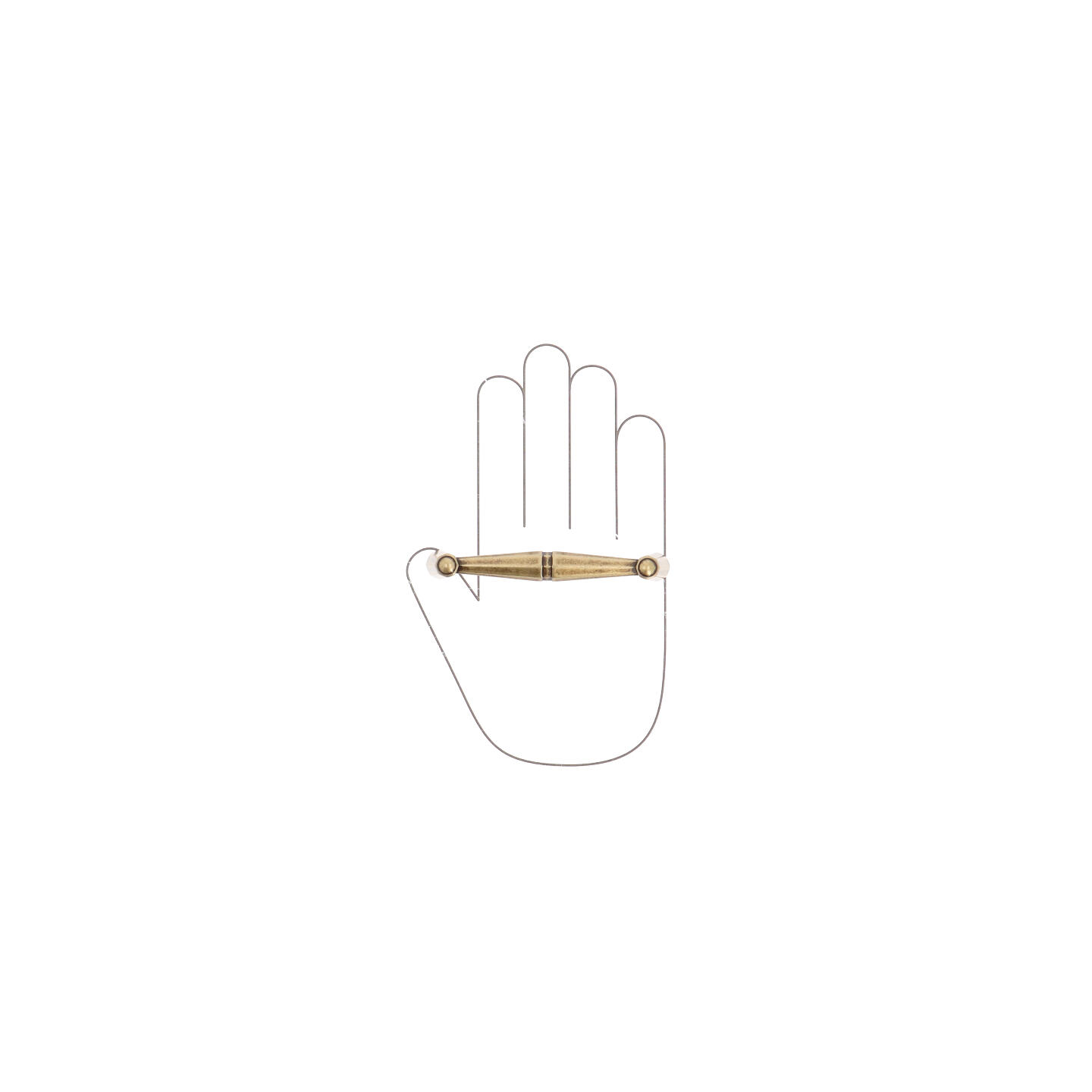 Poignée pour meubles en zamac Entraxe 96mm Florence antique - Marron, Zamak - imagine 4