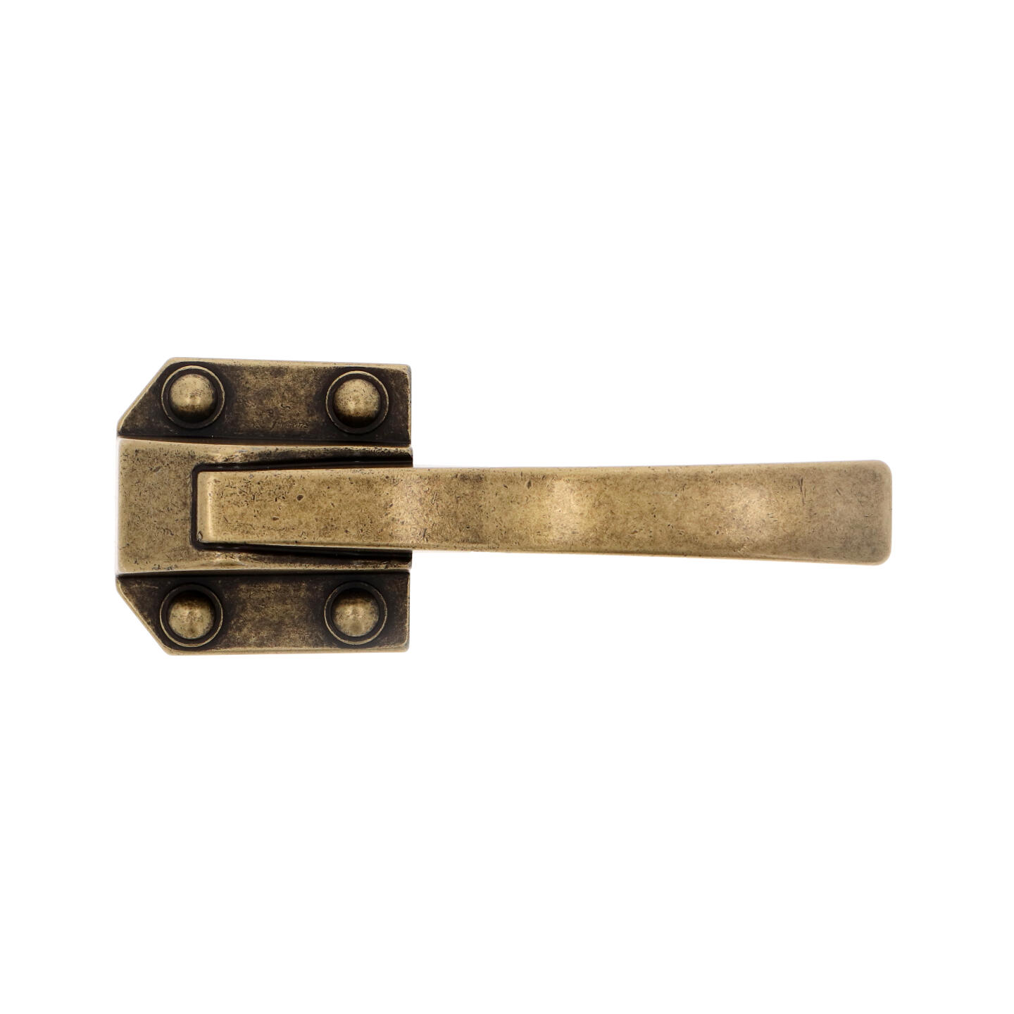 Poignée pour meubles en zamac Entraxe 32mm Florence antique - Marron, Zamak - imagine 3