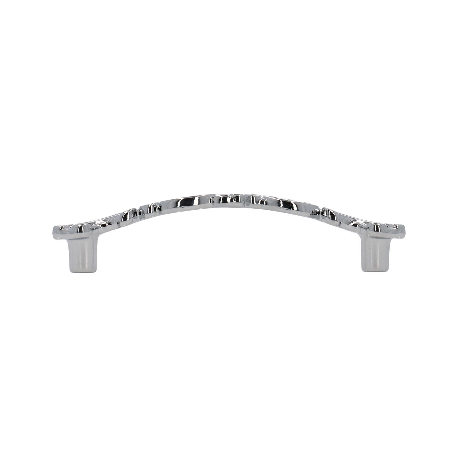 Poignée pour meubles en zamac Entraxe 96mm chrome poli - Gris / argent, Zamak - imagine 2