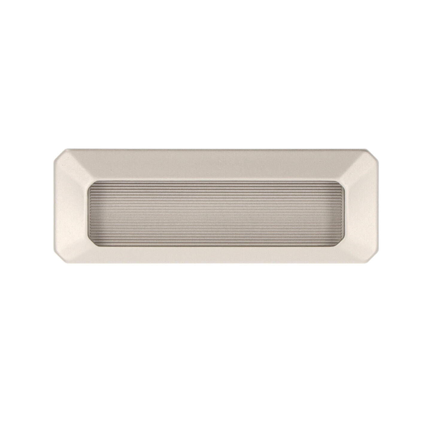 Poignée encastrées en zamac Entraxe 96mm Alucover platine - Anthracite, Zamak - Afbeelding 3