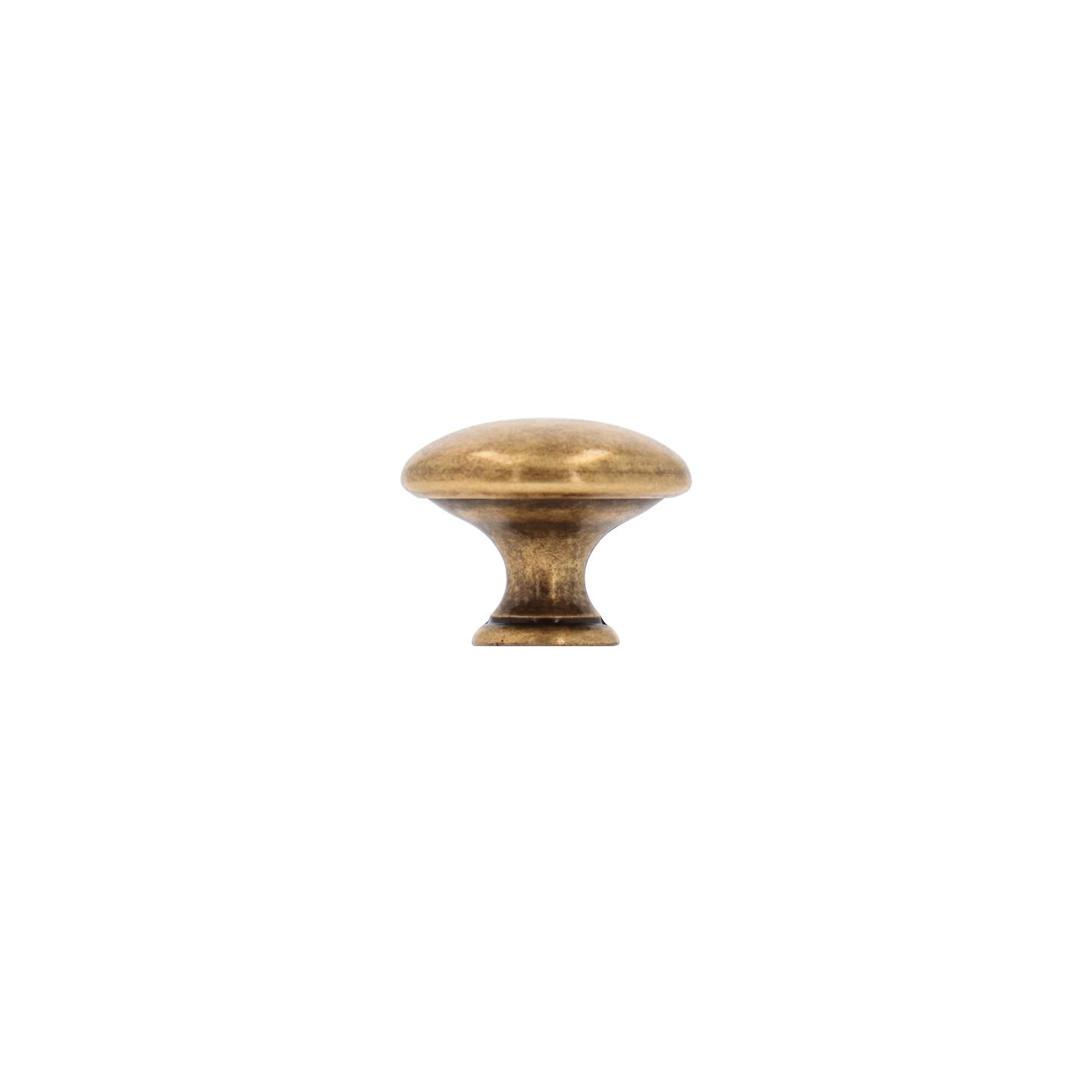 Bouton pour meubles en zamac Diamètre 30mm Florence antique - Marron, Zamak – Image 2