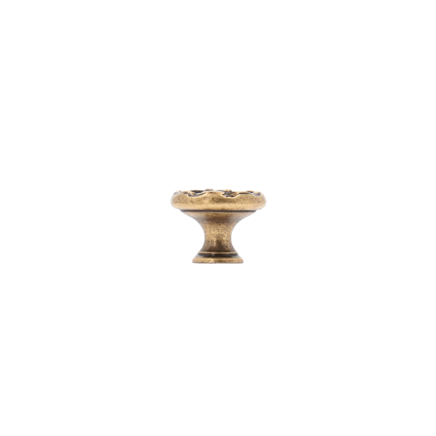 Bouton pour meubles en zamac Diamètrexe 25 Florence antique - Marron, Zamak - imagine 2
