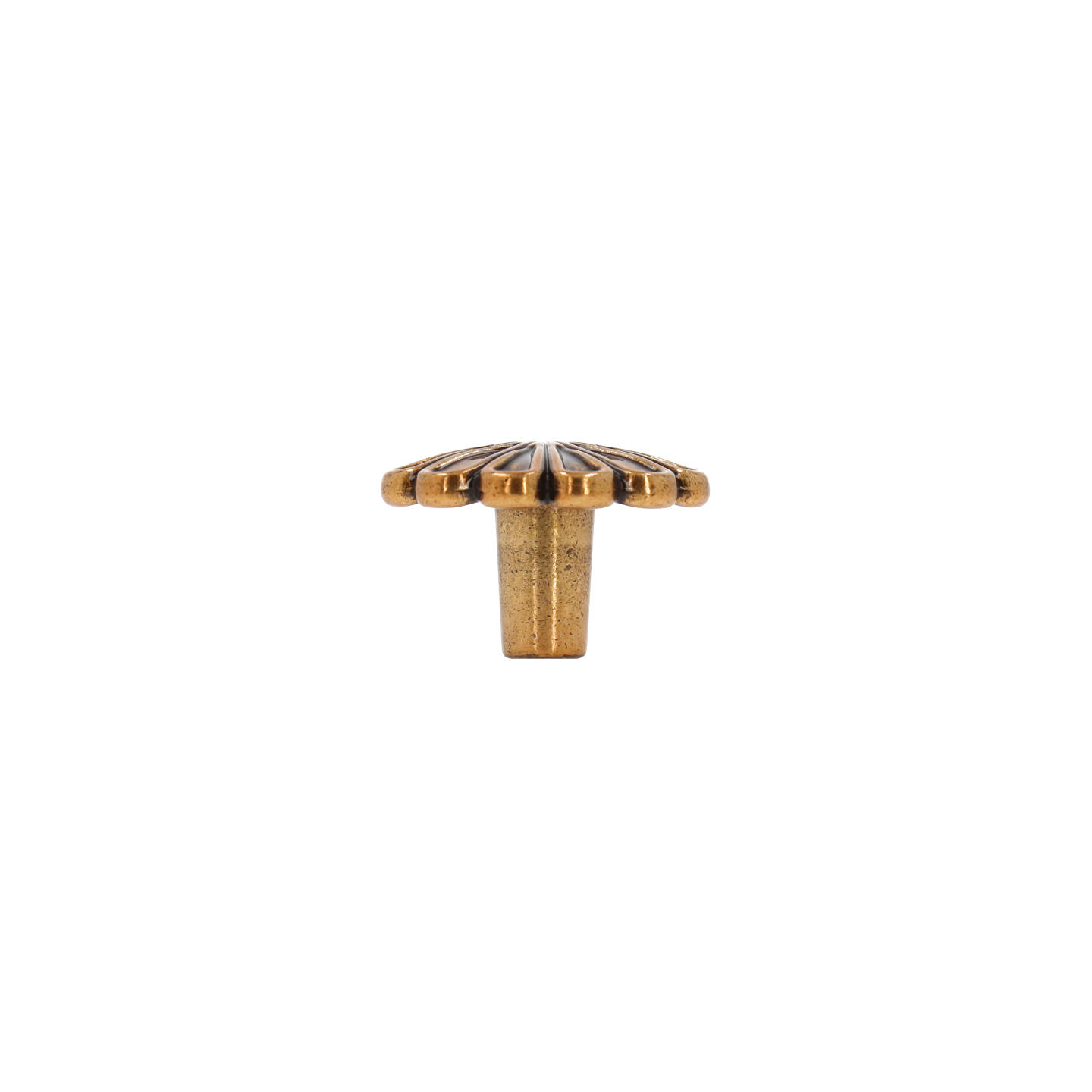 Bouton pour meubles en zamac Diamètre 35mm x 23 orvale - Orange / cuivré, Zamak - Afbeelding 2