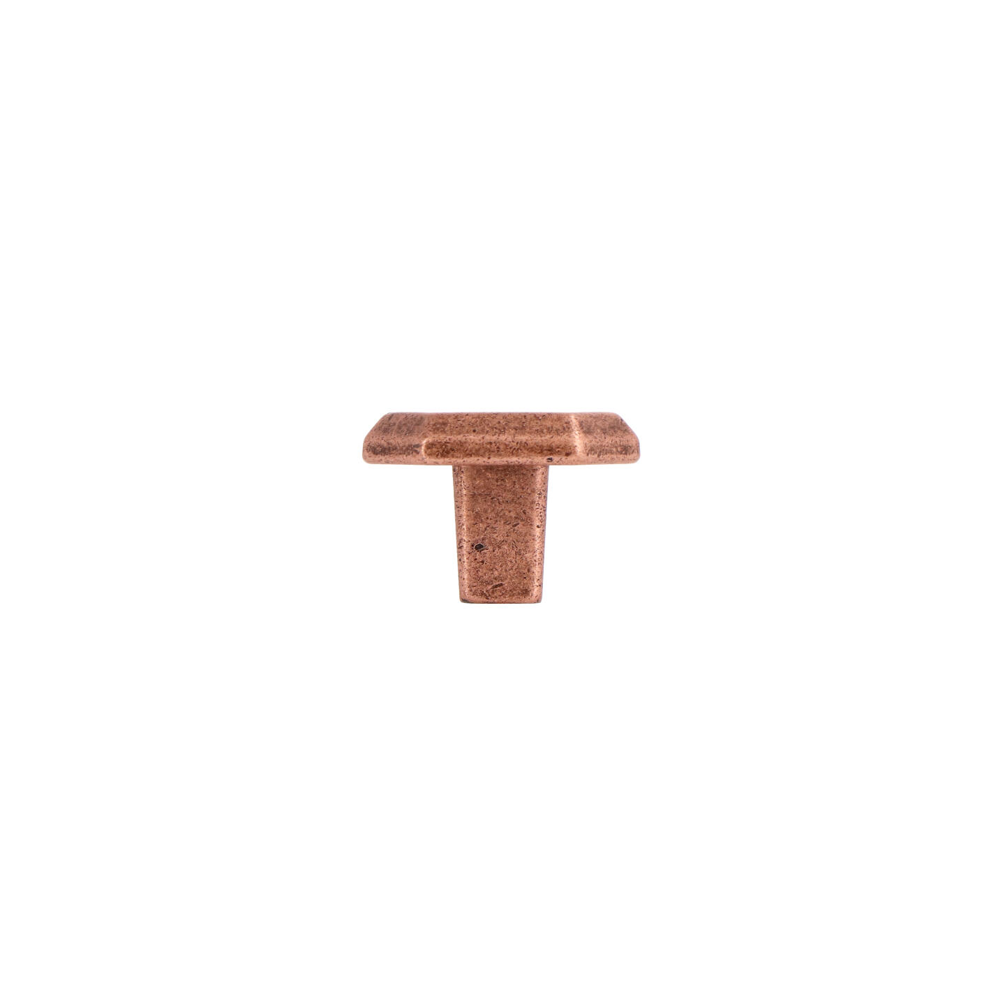 Bouton pour meubles en zamac Diamètre 32mm Vieux cuivre rustique - Orange / cuivré, Zamak - imagine 2
