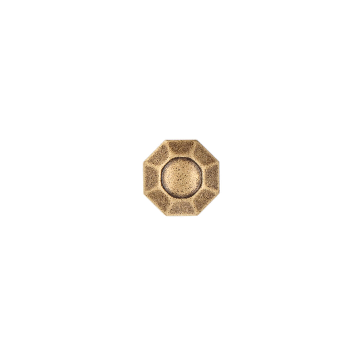 Bouton pour meubles en zamac Diamètre 32mm Florence antique - Orange / cuivré, Zamak - imagine 3