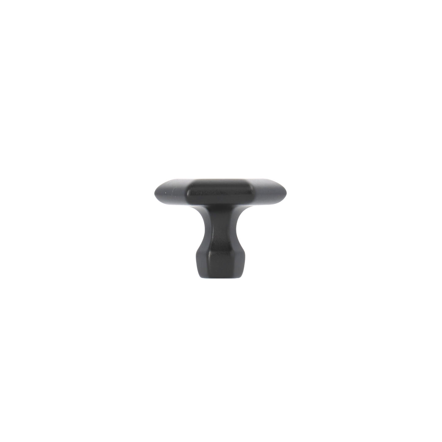 Bouton pour meubles en zamac Diamètre 35mm Vernis noir mat - Zamak - imagine 2
