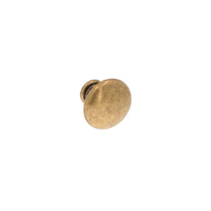 Bouton pour meubles en zamac Diamètre 30mm Florence antique – Marron, Zamak