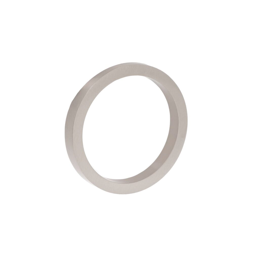 Poignée pour meubles en zamac Entraxe 64mm Nichel satiné - Gris / argent, Zamak