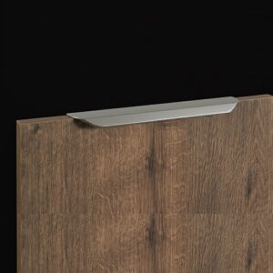 Poignée de meuble profil en aluminium Entraxe 97x1155x40mm Chrome Mat Lot de 25 - Gris / argent