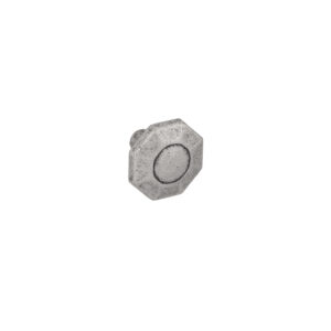 Bouton pour meubles en zamac Diamètre 32mm Vieil argent brillant – Gris / argent, Zamak