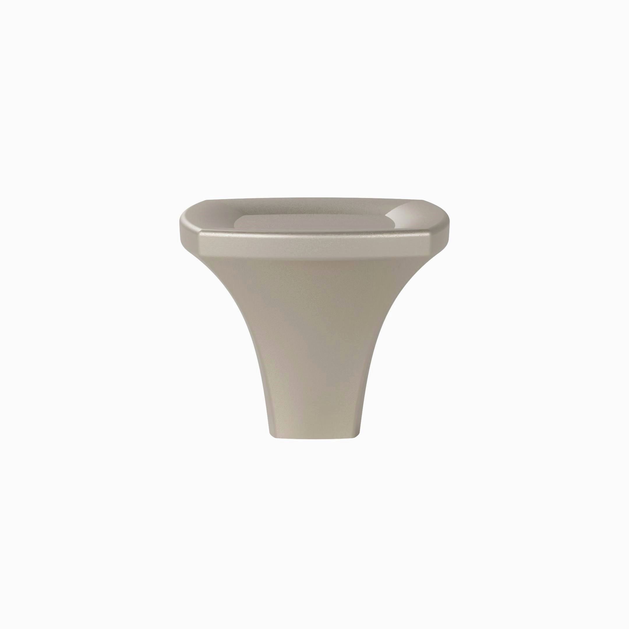 Bouton pour meuble en zamac Diamètre 30mm finition nickel galvanisé - Gris / argent, Zamak - Image 3