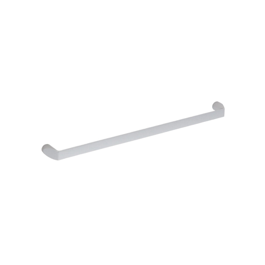 Poignée pour meubles en zamac Entraxe 224mm Aluminium mat verni Lot de 6 - Gris / argent, Zamak