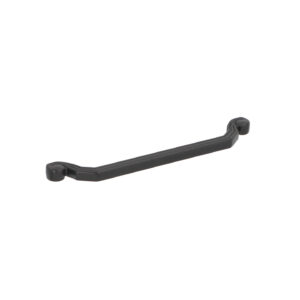 Poignée pour meubles en zamac Entraxe 160mm Vernis noir mat Lot de 6 – Zamak