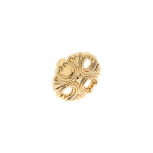Bouton pour meubles en zamac Diamètre 37mm plaqué or - Jaune / doré, Zamak