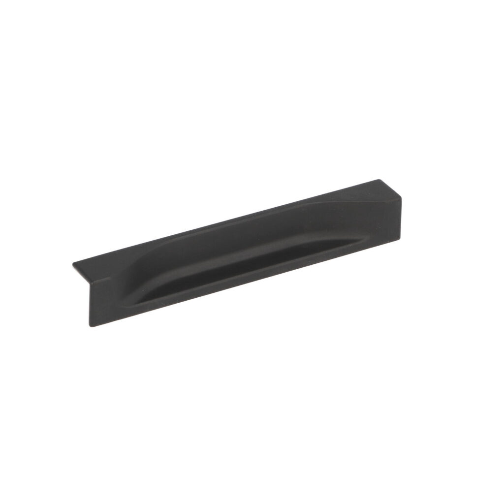 Poignée encastrées en zamac Entraxe 64mm Vernis noir mat - Zamak