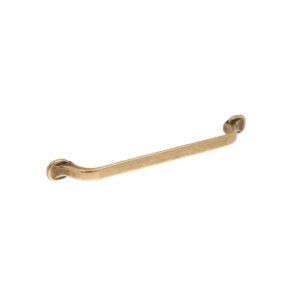 Poignée pour meubles en zamac Entraxe 160mm Florence antique Lot de 6 – Marron, Zamak