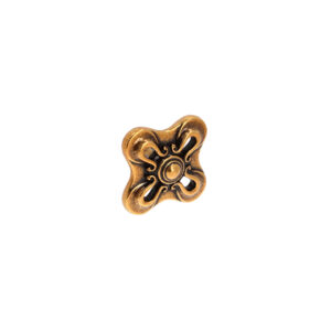 Bouton pour meubles en zamac Diamètre 34mm x 25 orvale - Orange / cuivré, Zamak