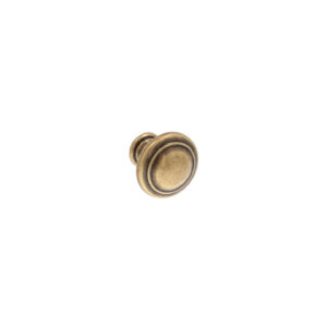 Bouton pour meubles en zamac Diamètre 25mm Florence antique – Marron, Zamak
