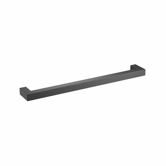 Poignée pour meubles en Acier inox Entraxe 224mm Vernis noir mat - Acier inoxydable