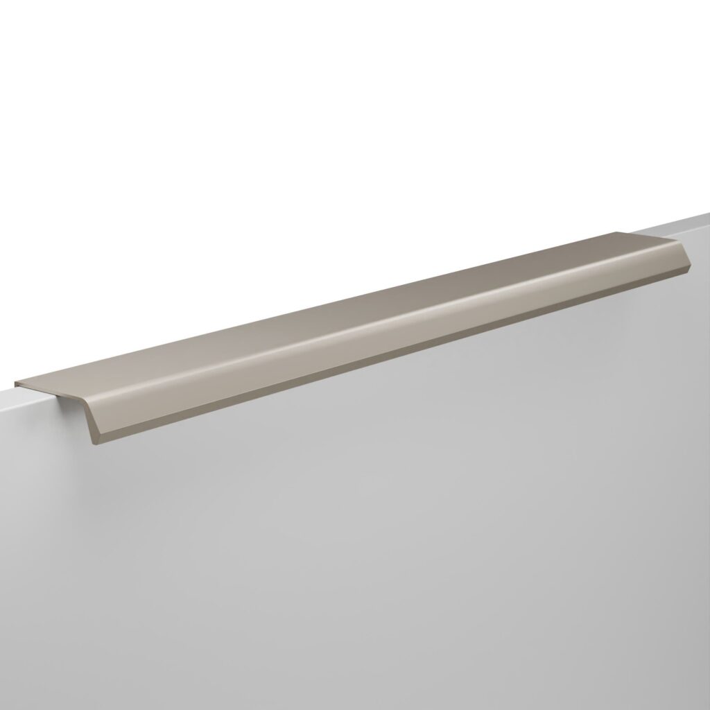 Poignée pour meubles en zamac Entraxe 160mm finition nickel galvanisé - Gris / argent, Zamak