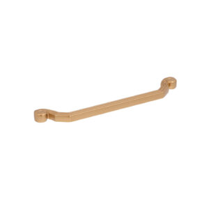 Poignée pour meubles en zamac Entraxe 160mm Or Milan Lot de 6 – Jaune / doré, Zamak
