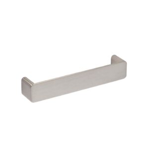 Poignée pour meubles en zamac Entraxe 128mm Nichel satiné Lot de 25 – Gris / argent, Zamak