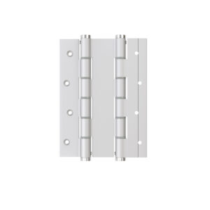 Charnière va et vient à ressort, 180X40 mm, en aluminium anodisée argent, pour porte de 40 mm. - Gris / argent
