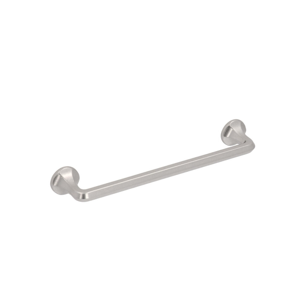 Poignée pour meubles en zamac Entraxe 160mm Nickel millésimé Lot de 6 - Gris / argent, Zamak