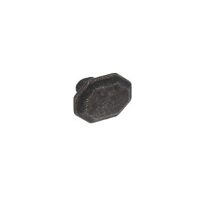 Bouton pour meubles en zamac Diamètre 38mm x 25 Fer noir vintage - Zamak