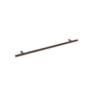 Poignée pour meubles en Acier inox Entraxe 288mm finition Fer rouillé grunge – Marron, Acier inoxydable