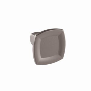 Bouton pour meuble en zamac Diamètre 30mm finition Alucover bronze – Gris / argent, Zamak