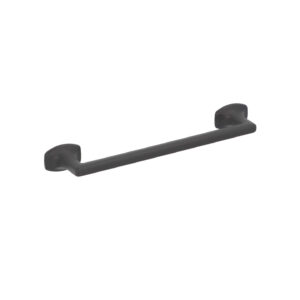 Poignée pour meubles en zamac Entraxe 128mm Vernis noir mat Lot de 25 – Zamak