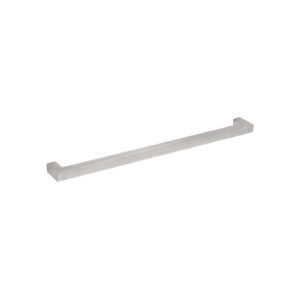 Poignée pour meubles en inox Entraxe 736mm finition inox satiné - Gris / argent, Acier inoxydable
