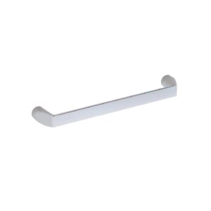 Poignée pour meubles en zamac Entraxe 128mm chrome poli Lot de 6 – Gris / argent, Zamak